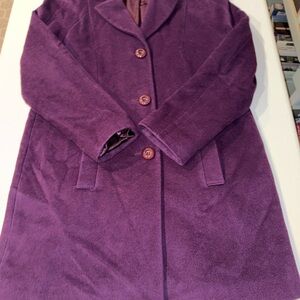 Pendleton Women's Deep Purple Trench Coat